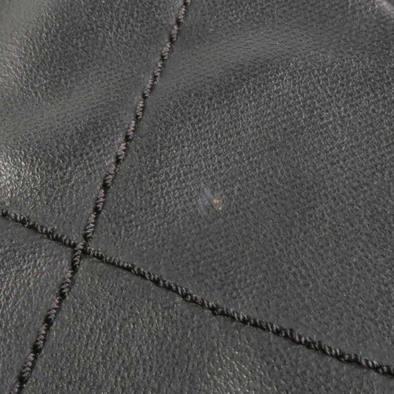 CHANEL 牛皮皮革Tote Bag銀扣手挽袋-15