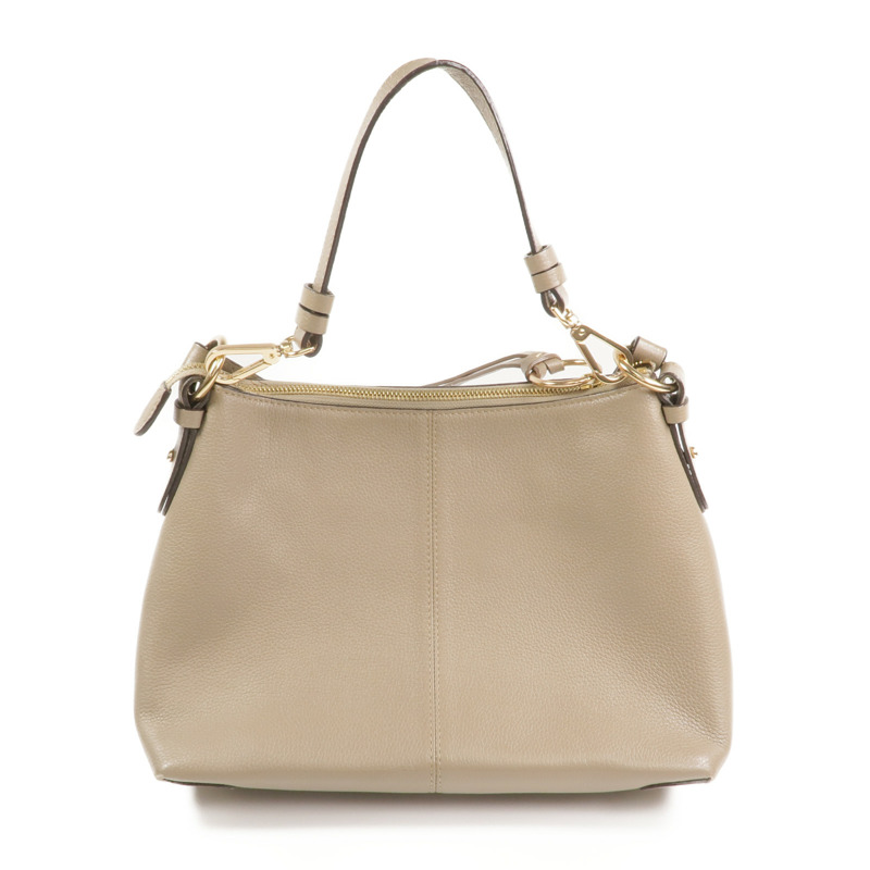 SEE BY CHLOE 牛皮皮革2 Way Shoulder金扣手挽肩背兩用袋-2