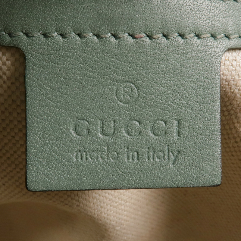 GUCCI 漆皮皮革2 Way Shoulder金扣手挽肩背兩用袋-5