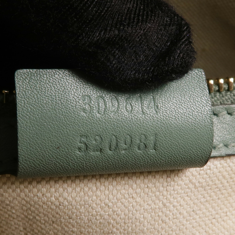 GUCCI 漆皮皮革2 Way Shoulder金扣手挽肩背兩用袋-6