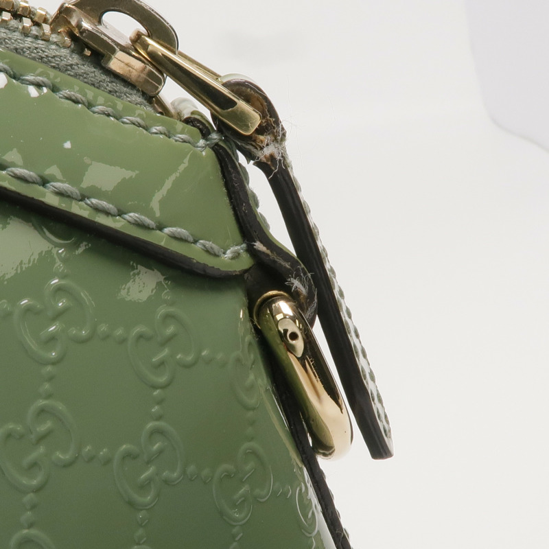 GUCCI 漆皮皮革2 Way Shoulder金扣手挽肩背兩用袋-24