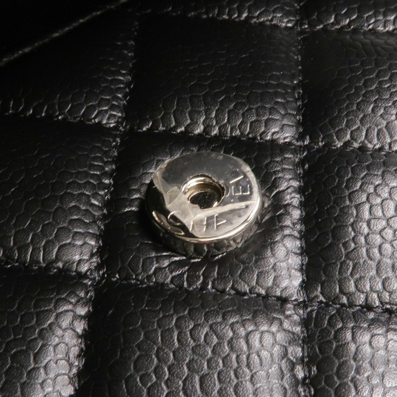 CHANEL 牛皮皮革WOC Wallet On Chain銀扣鏈帶肩背袋-15