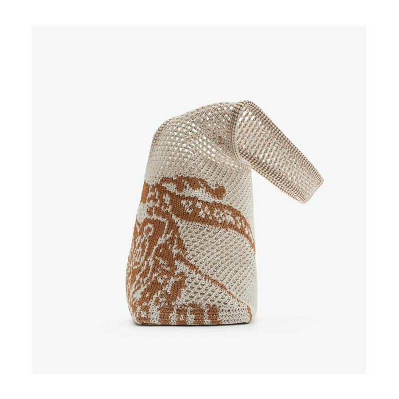 BURBERRY EKD 小型鉤針編織單肩包 81092661-5