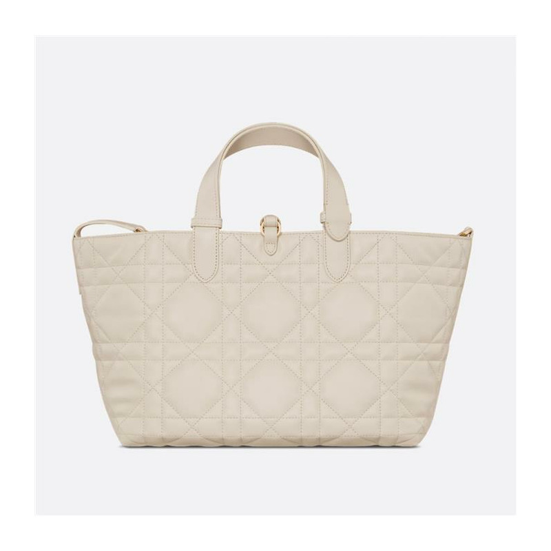 DIOR 中型淺餅乾色手提袋 M2821OSNW-7