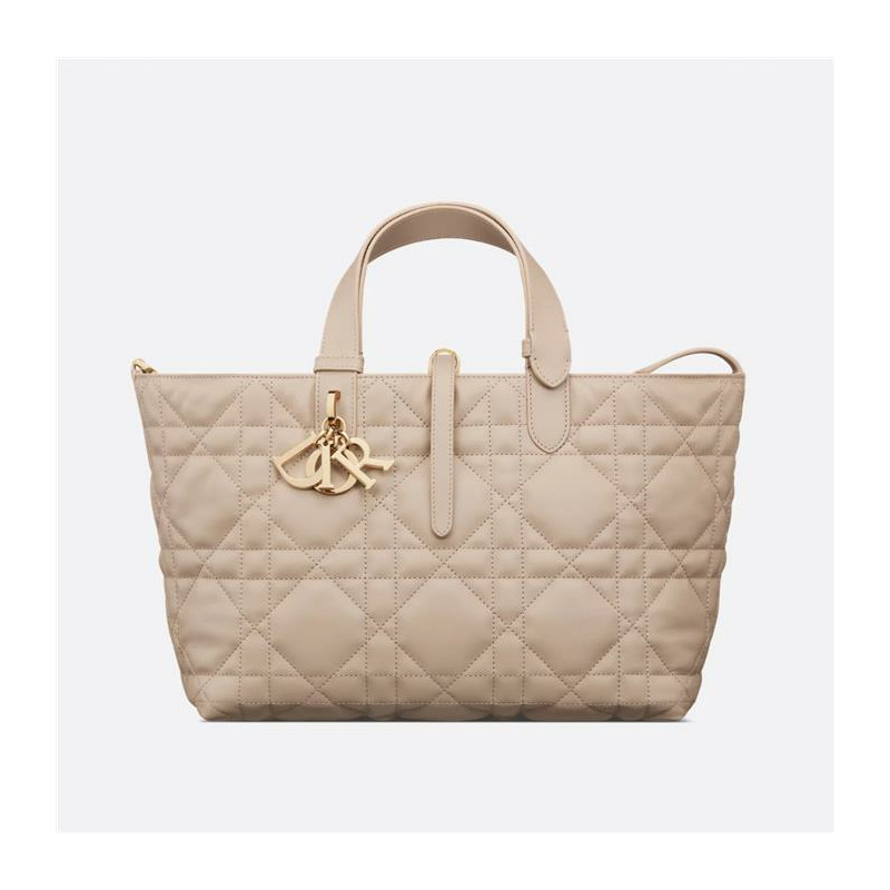 DIOR Tujour 中型手袋 沙漠灰褐色 M2821OSNW-8