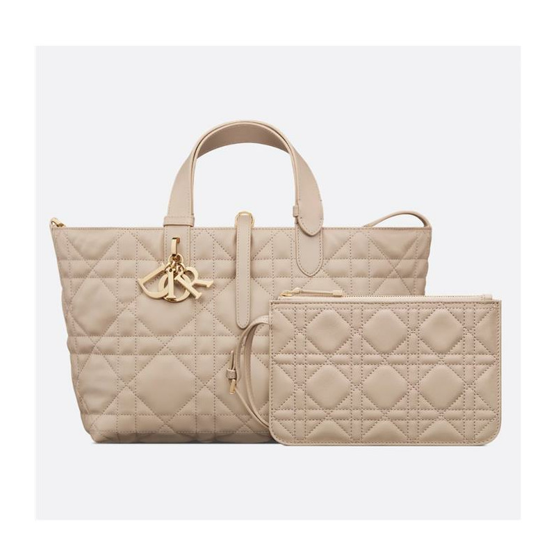 DIOR Tujour 中型手袋 沙漠灰褐色 M2821OSNW-11