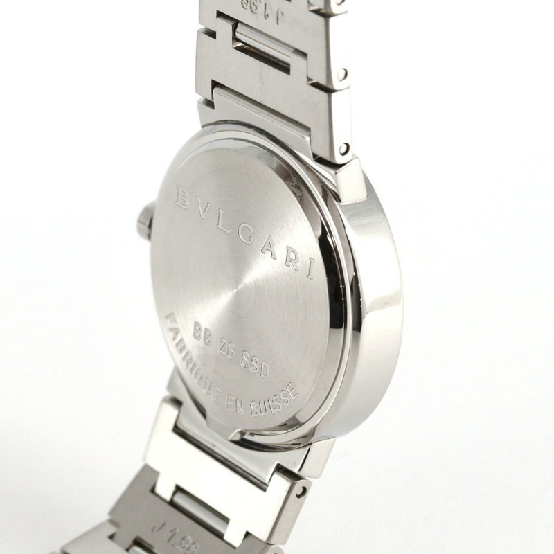 寶格麗 BB26SS BB26SSD 不鏽鋼石英錶-5