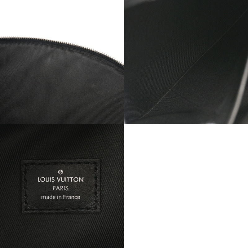 路易威登 Damier Graphite Josh NV 黑色 N40365 男士帆布雙肩包/日用包，A級，二手，Ginzo-10