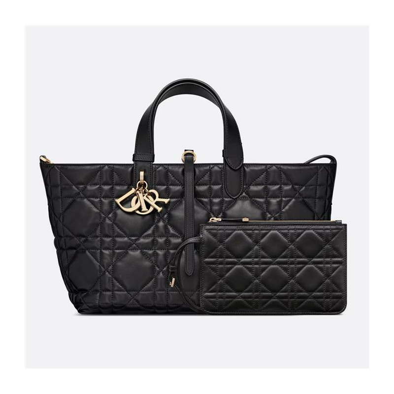 DIOR Dujour 中型托特包 黑色 M2821OSNW-9
