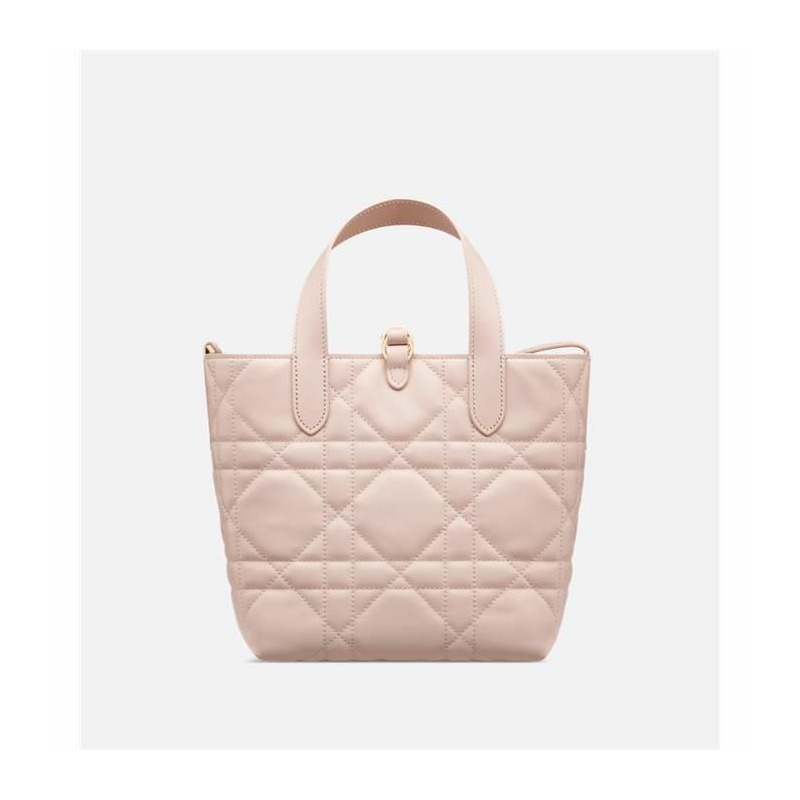 DIOR 手提包 直式款式 小號 粉紅色 M2835OSNW-1