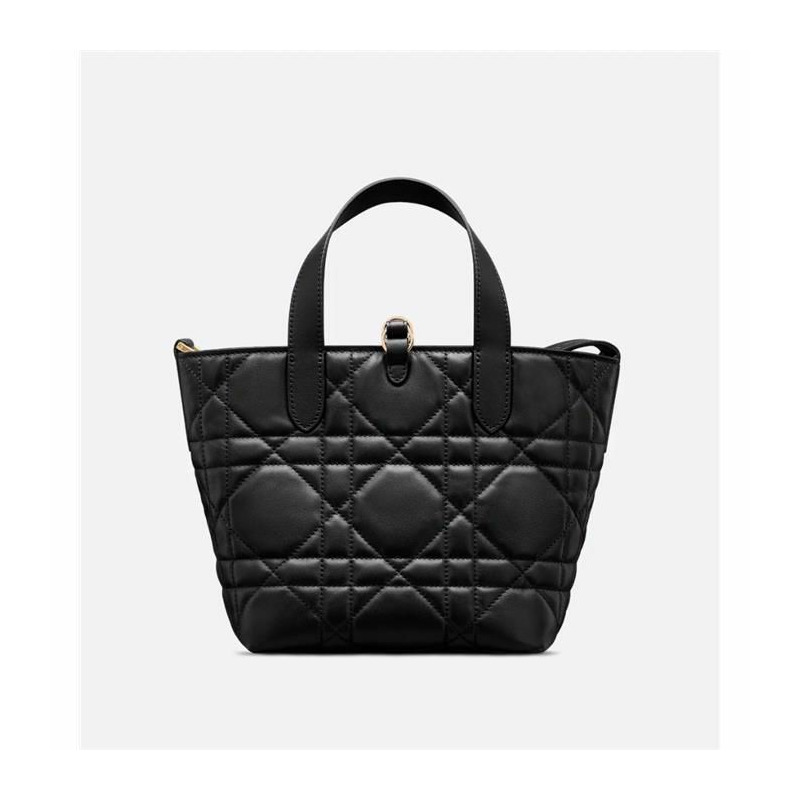 DIOR 黑色直款小號手提包 M2835OSNW-3