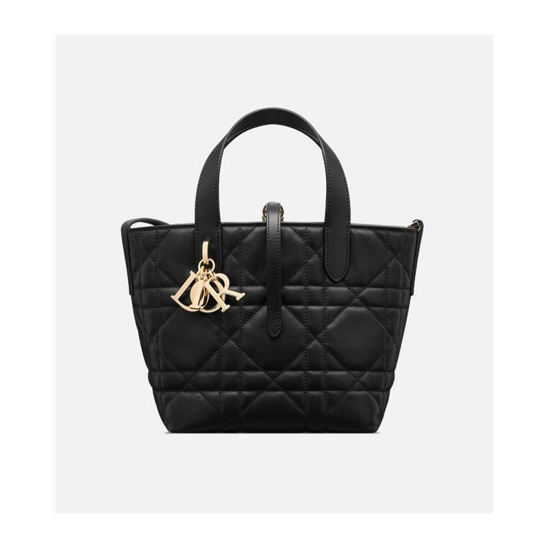 DIOR 黑色直款小號手提包 M2835OSNW-6