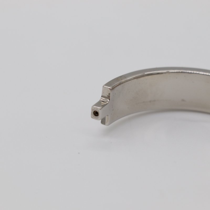 Hermès 愛馬仕 Clic H 粉色琺瑯金屬手環-7