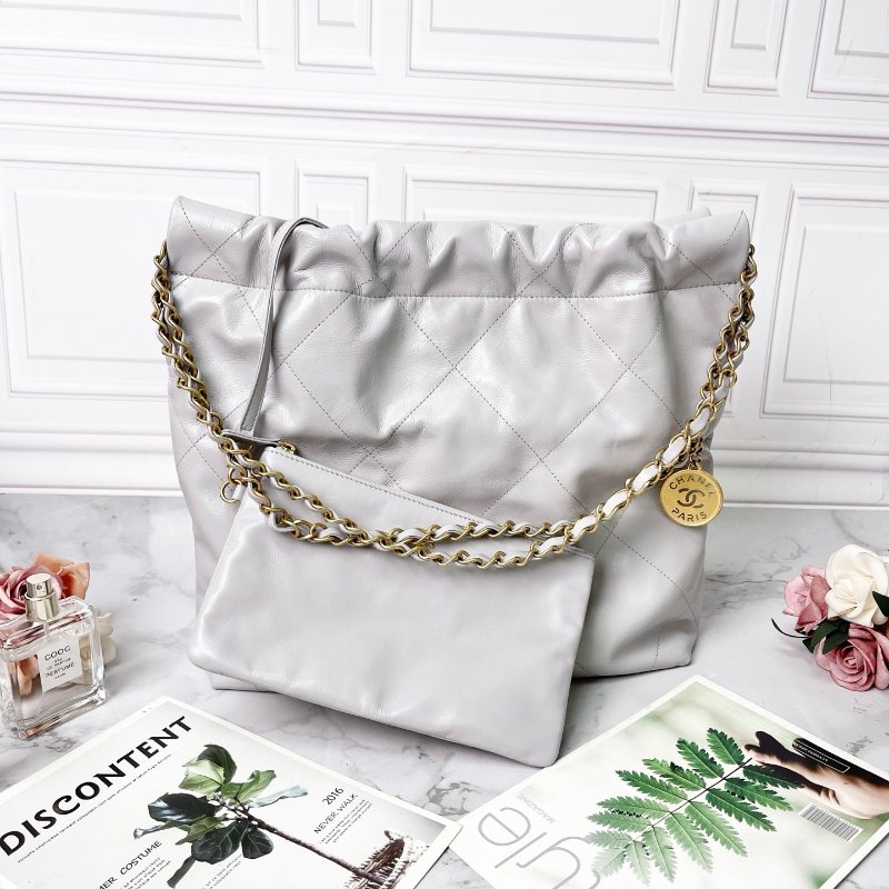 CHANEL  22bag小號垃圾袋35*37*7cm全新閒置配件塵袋盒子購證-5