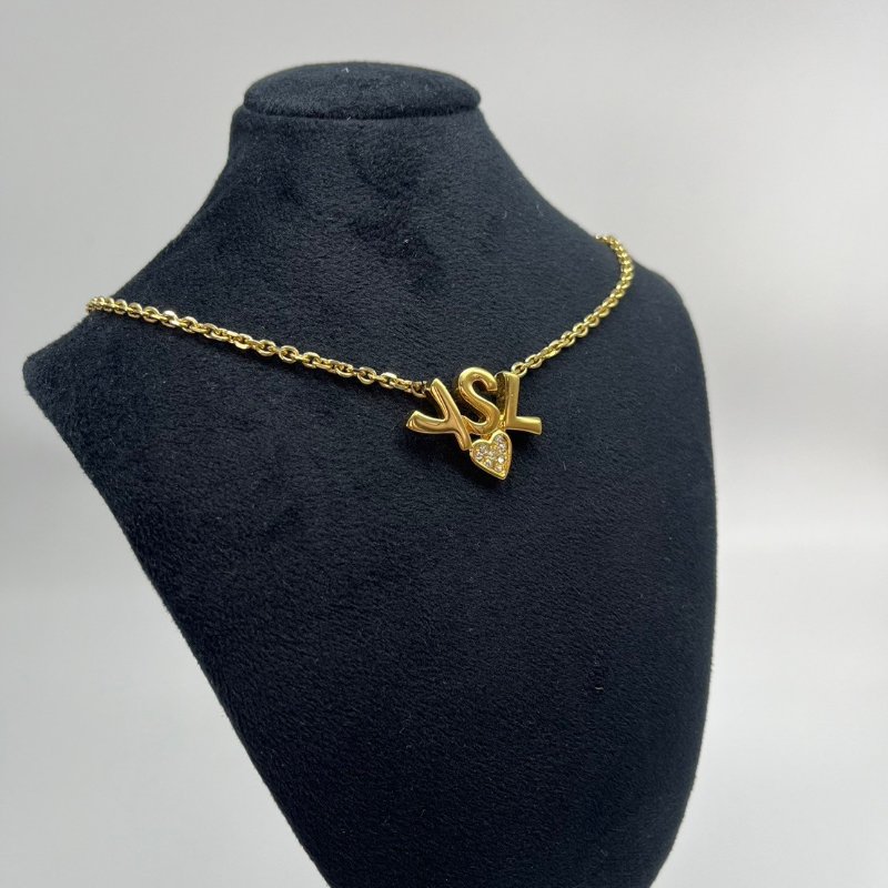 🏷YSL帶鑽項鍊-0