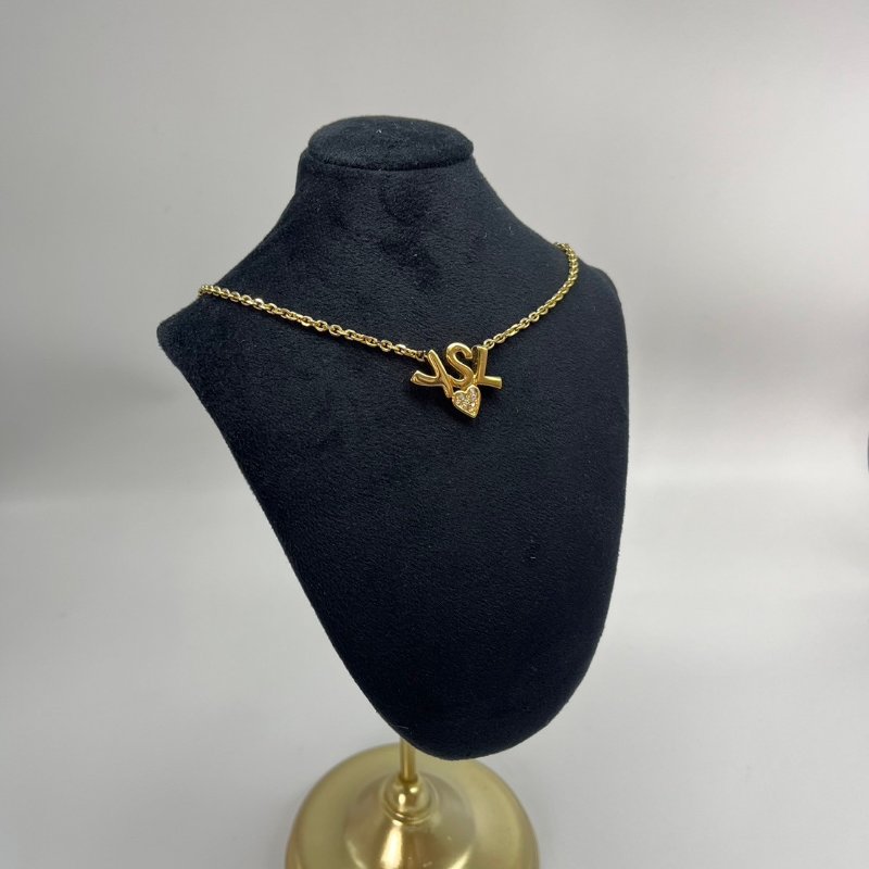 🏷YSL帶鑽項鍊-2