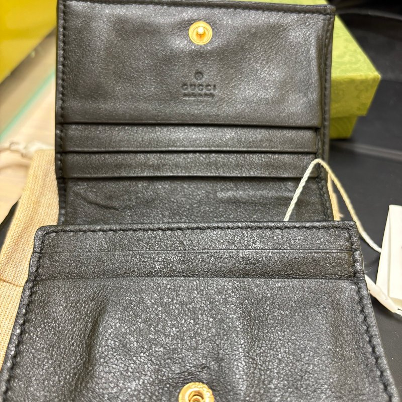 正品GUCCI壓紋短夾-2