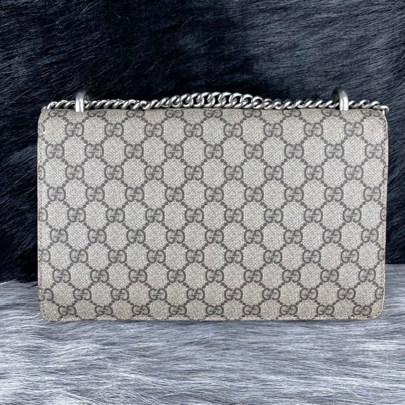 古馳Gucci 酒神 紅色老花 中號-1