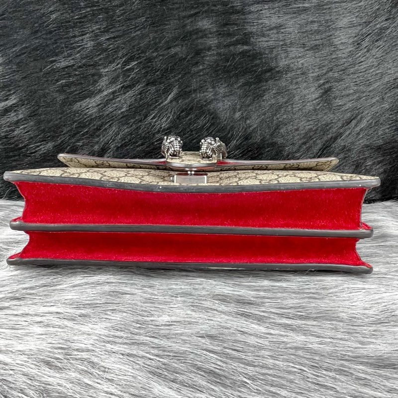 古馳Gucci 酒神 紅色老花 中號-5