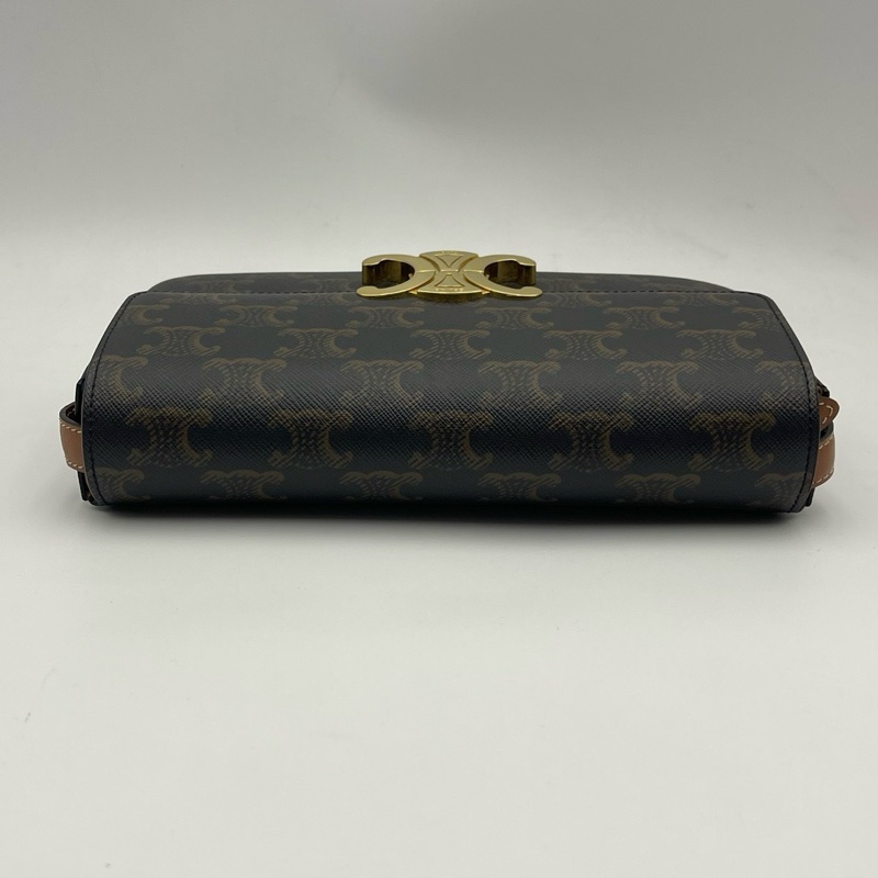 Celine/赛琳 凯旋门老花腋下包-3