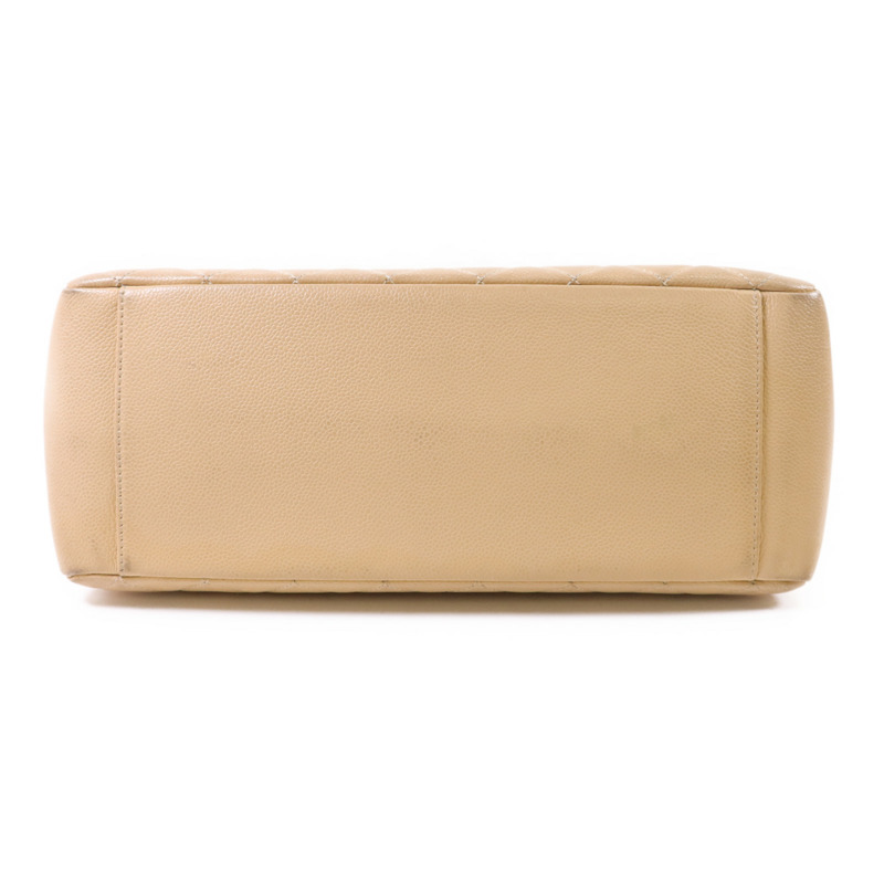 CHANEL 牛皮皮革GST金扣鏈帶肩背袋-3