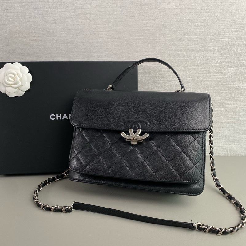 ✨Chanel 古巴郵差包 有保卡🖤-3