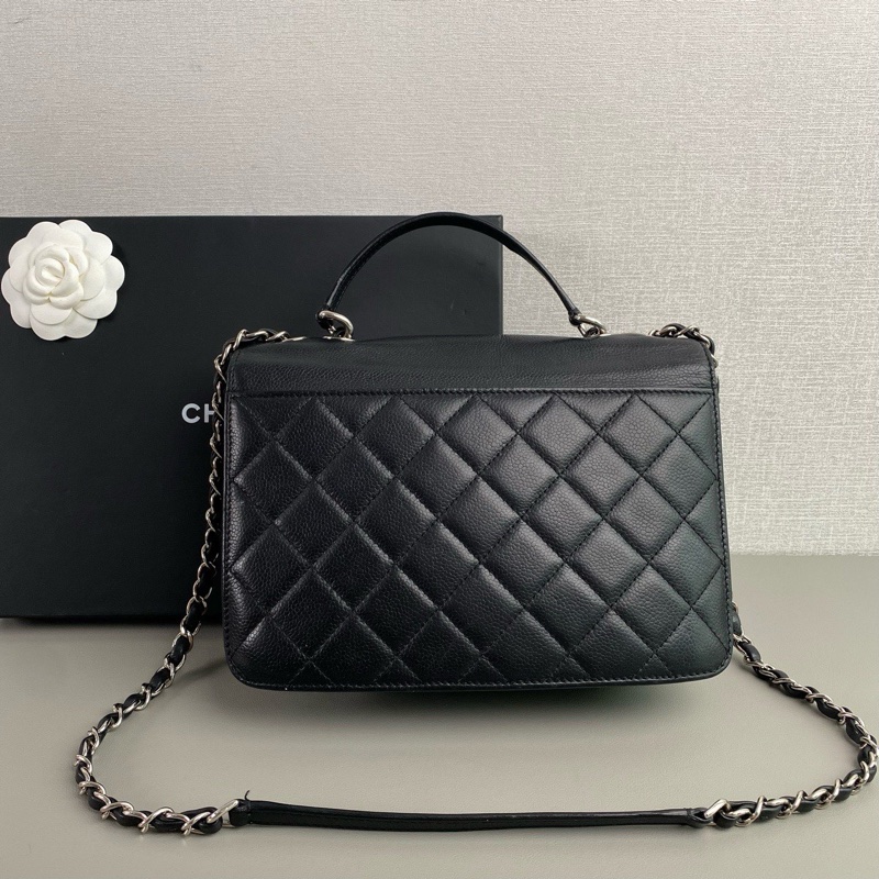 ✨Chanel 古巴郵差包 有保卡🖤-4