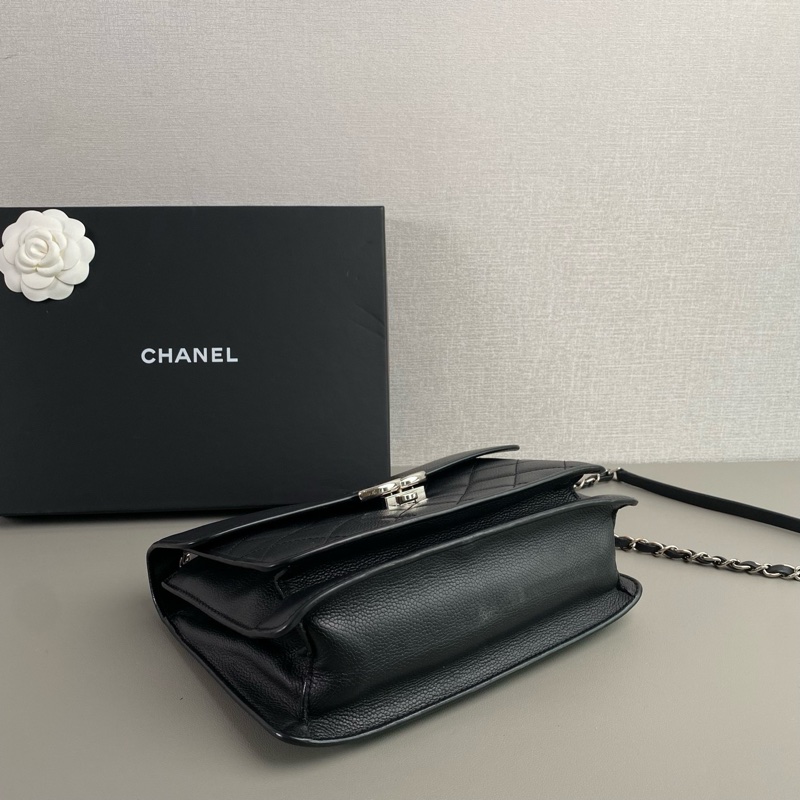 ✨Chanel 古巴郵差包 有保卡🖤-6