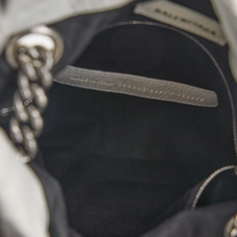 二手Balenciaga crush 小號垃圾袋/白色-17