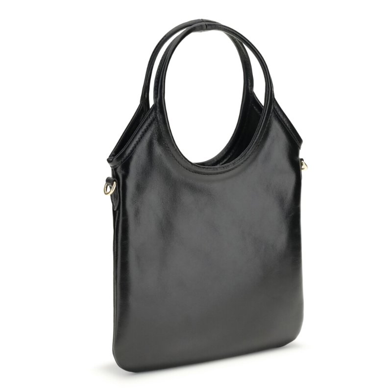 【MIU MIU】Ivy 迷你 小牛皮 手袋 托特包 肩背包 全黑色 5BA281-3