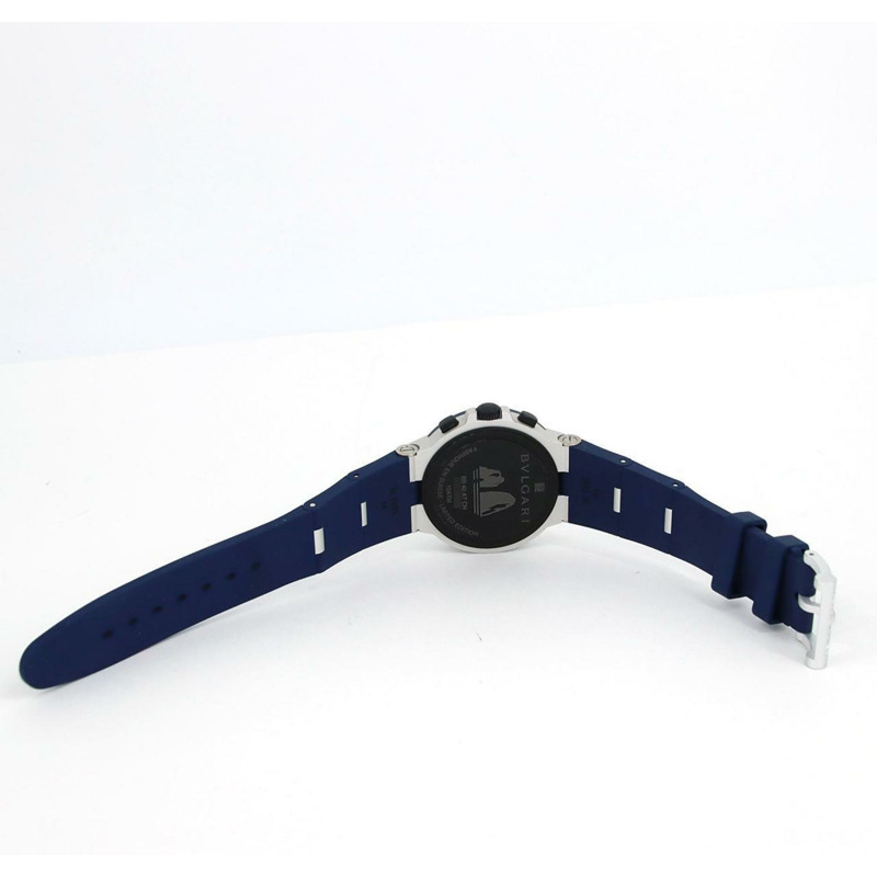 寶格麗鋁製計時卡普里限量版BB40ATCH 103844自動腕錶-5