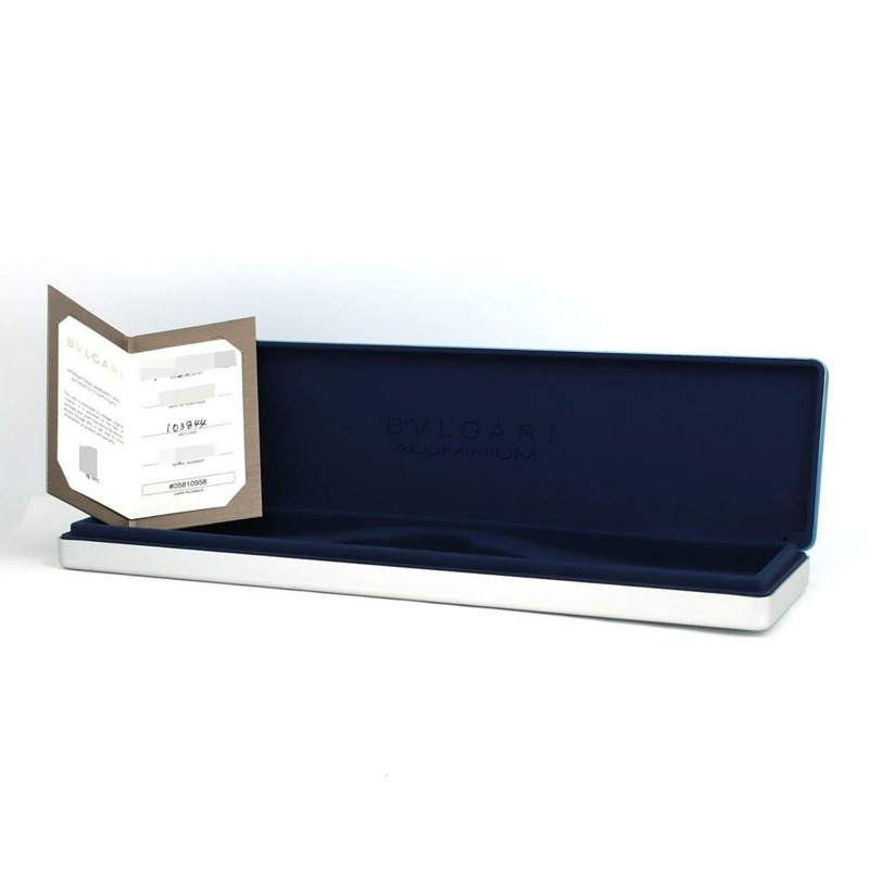 寶格麗鋁製計時卡普里限量版BB40ATCH 103844自動腕錶-7