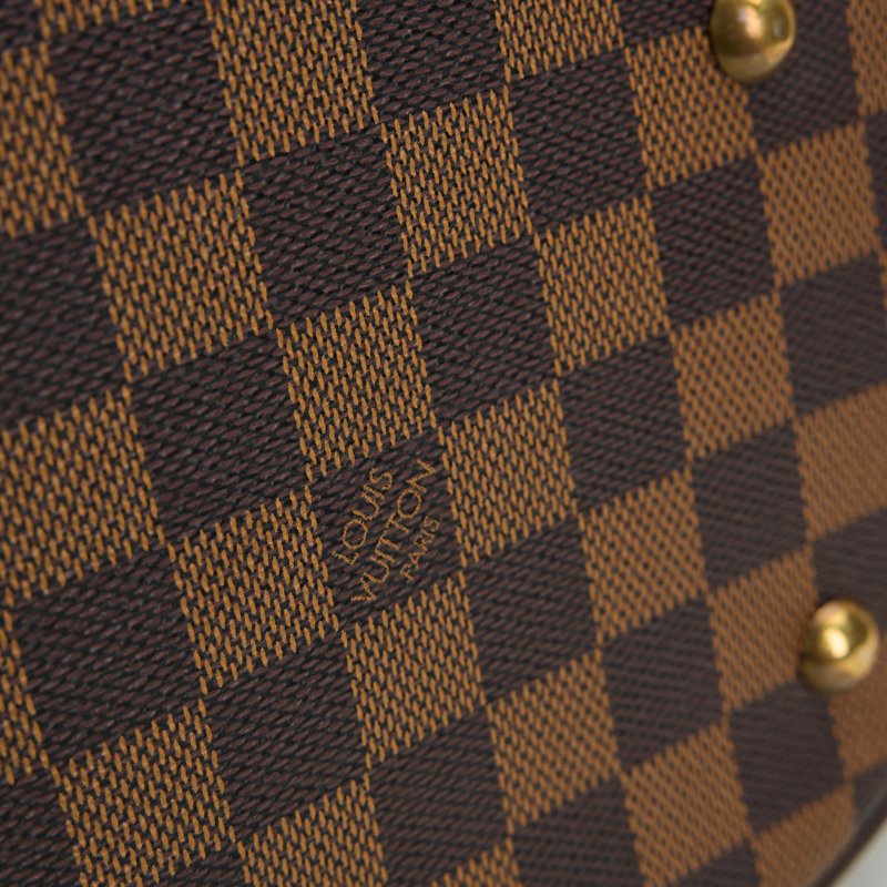 二手Lv vintage 棋盤格水桶包-8