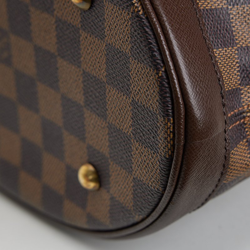 二手Lv vintage 棋盤格水桶包-10