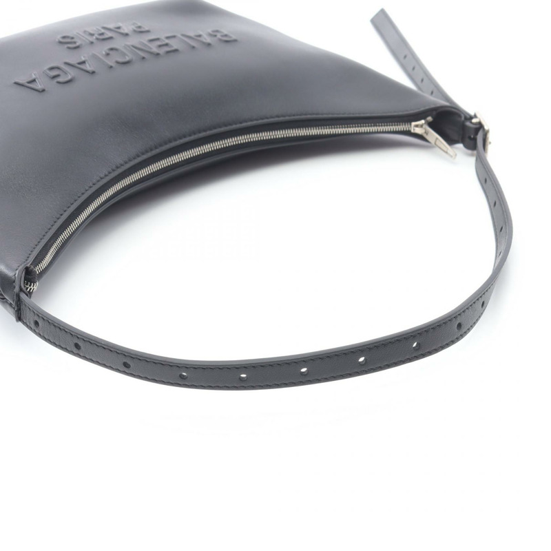 巴黎世家 Mary Kate 單肩包 771733 2AAID 黑色皮革 二手 女士-6