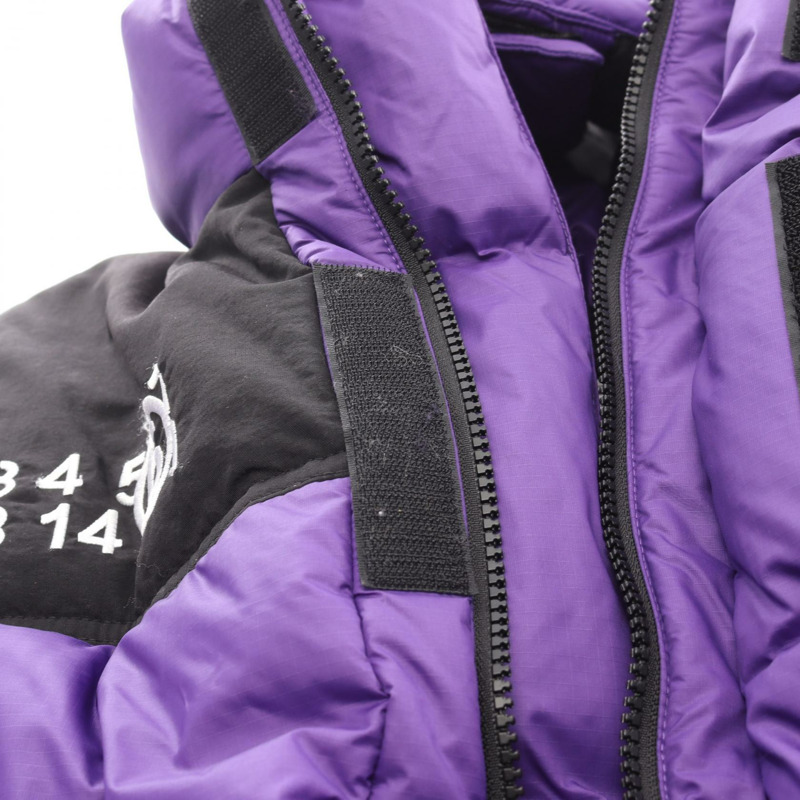 THE NORTH FACE × MM6 Circle Himalayan Parka Down Jacket Nylon Purple #XS Women-12