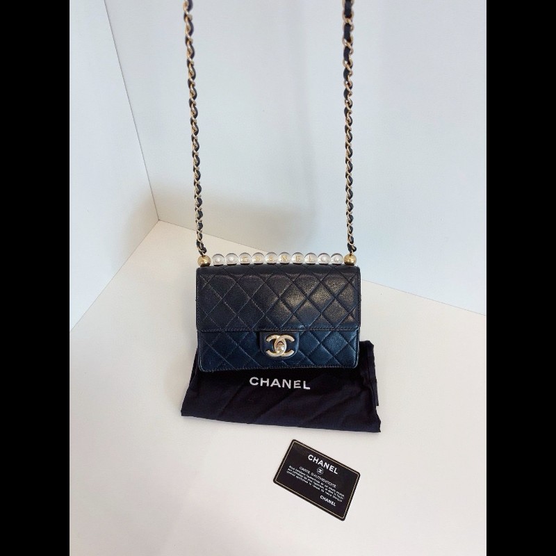 Chanel chain flap bag-7
