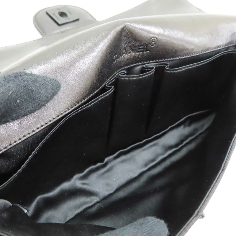 黑色 帆布 East West Travel Line 肩背包 無卡【CHANEL 香奈兒】 A15316-5