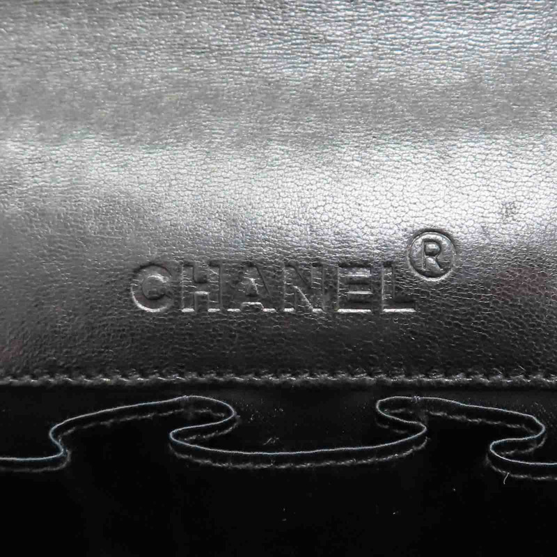 黑色 帆布 East West Travel Line 肩背包 無卡【CHANEL 香奈兒】 A15316-6