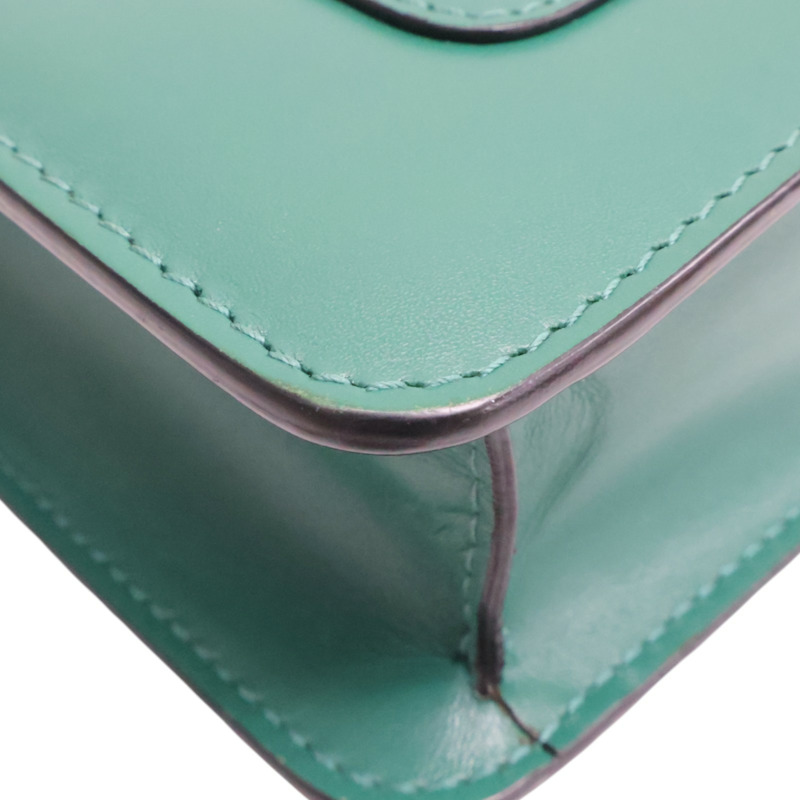 綠色 牛皮 Serpenti Forever 肩背包【BVLGARI 寶格麗】-9