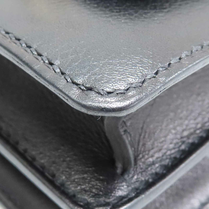 黑色 Evercolor牛皮 Roulis Mini 肩背包 W刻 金釦【HERMES 愛馬仕】 H071205CP89-10