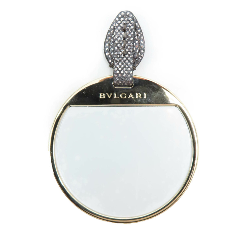 銀色 牛皮 Serpenti Forever 兩用包【BVLGARI 寶格麗】 287942-13