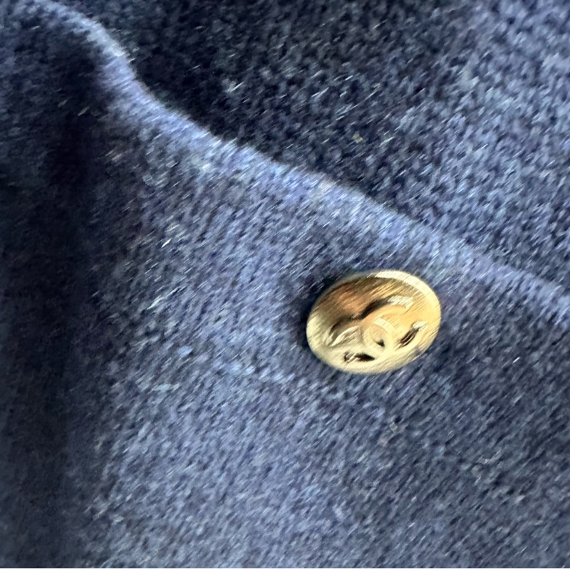 Chanel 香奈兒 羊絨長款收身開襟衫 40碼 有扣包-5