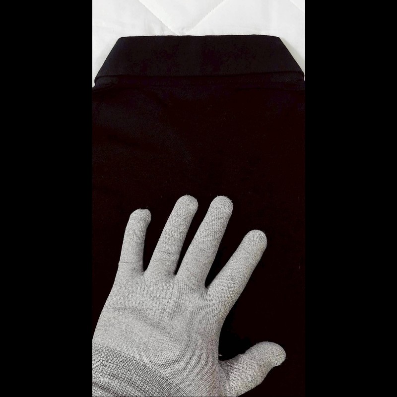 （日本製MIJ）絕版BURBERRY 博柏利 BLACK LABEL 黑標 戰馬 男黑色長袖POLO衫3號-3