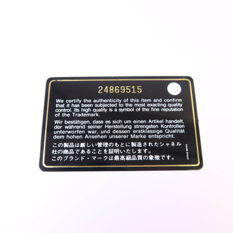 CHANEL 牛皮皮革Filigree Vanity Case Medium金扣鏈帶手挽肩背兩用袋-8