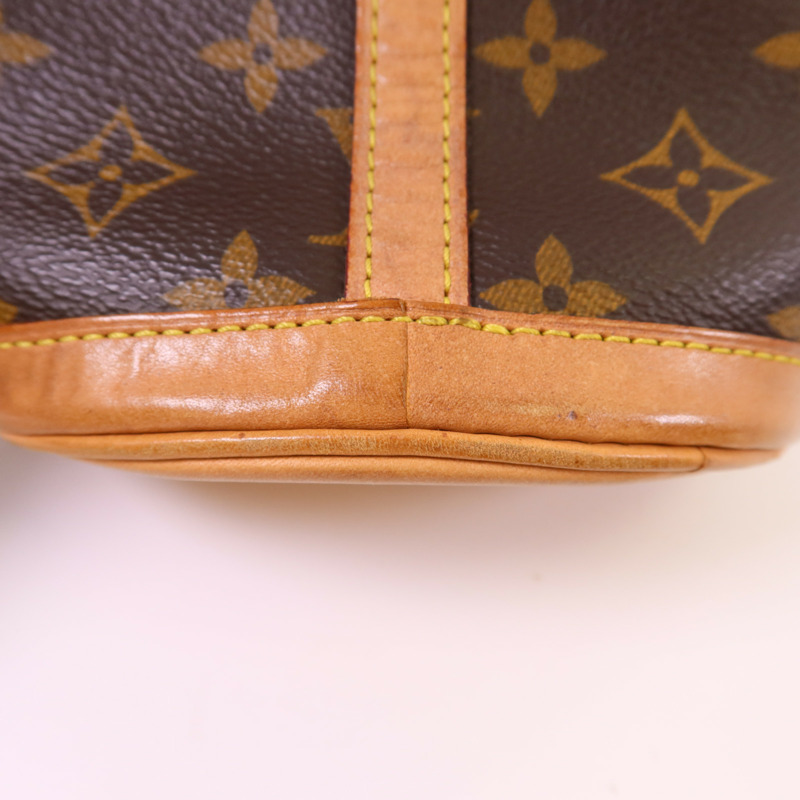 LOUIS VUITTON Monogram Duffle金扣手挽肩背兩用袋棕色-20