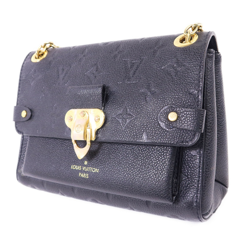 LOUIS VUITTON Monogram Empreinte Vavin BB 金扣鏈帶肩背袋-2
