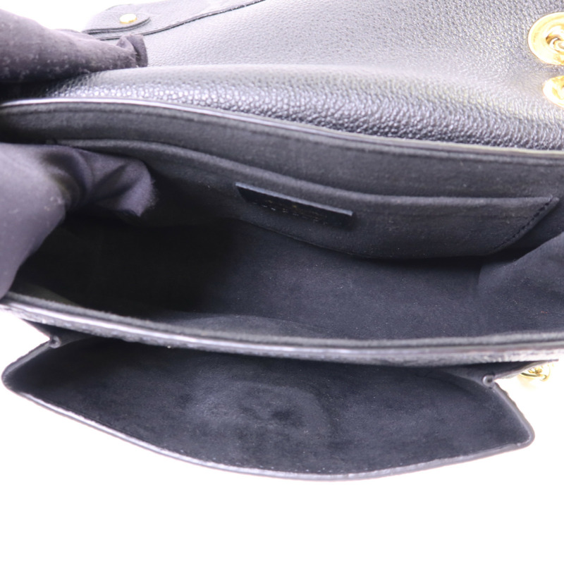 LOUIS VUITTON Monogram Empreinte Vavin BB 金扣鏈帶肩背袋-5