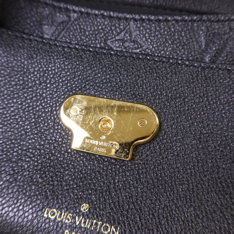 LOUIS VUITTON Monogram Empreinte Vavin BB 金扣鏈帶肩背袋-7