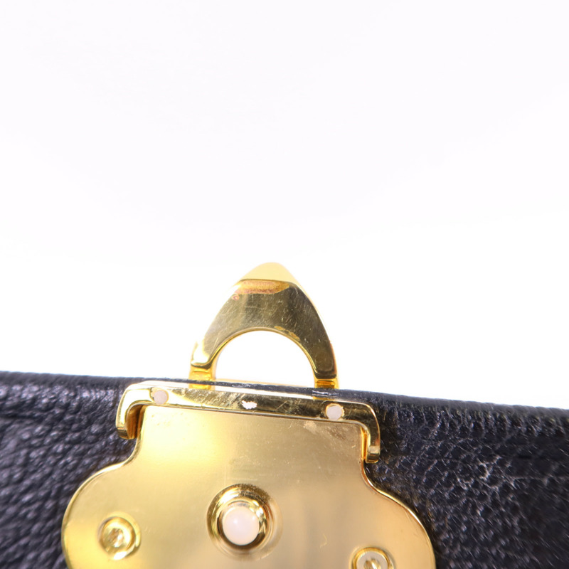 LOUIS VUITTON Monogram Empreinte Vavin BB 金扣鏈帶肩背袋-8